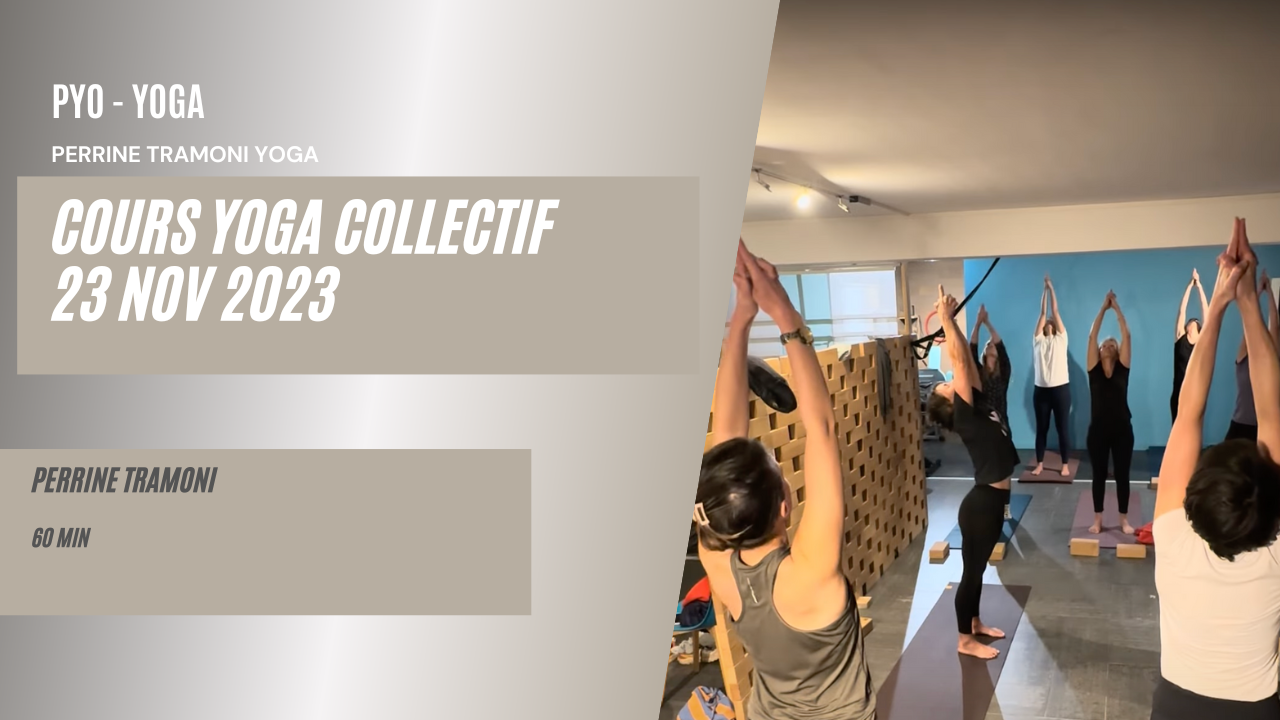 Cours yoga collectif 24/11/23